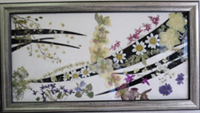 押し花を活用した作品
