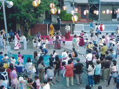 世代交流「盆踊り」
