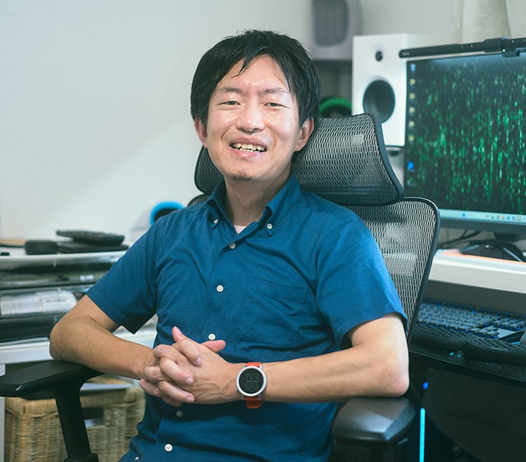 岩崎 恵介さん キービジュアル