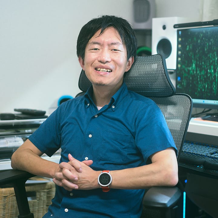 岩崎 恵介さん キービジュアル