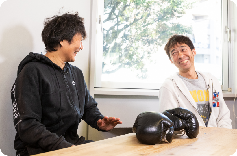 インタビュー写真