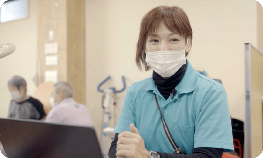 インタビュー写真