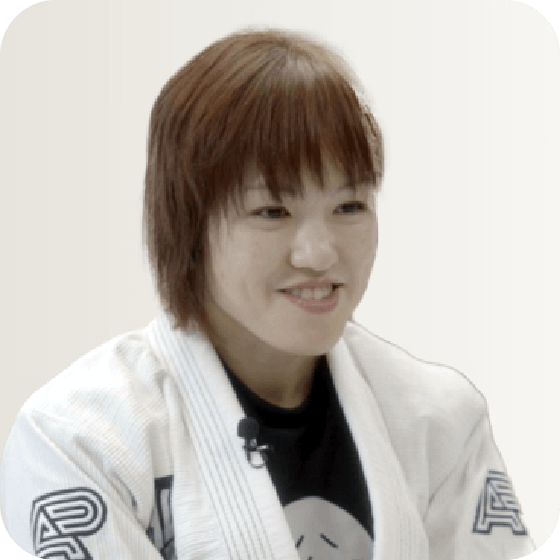 総合格闘家 富松恵美さん 写真