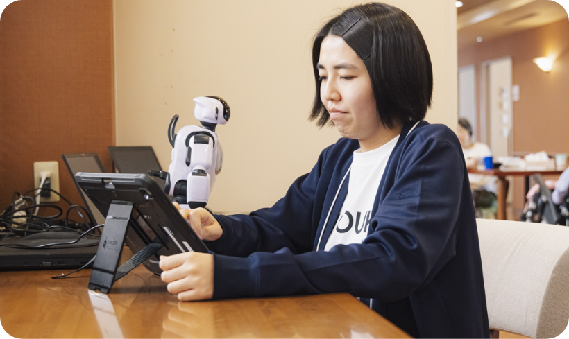 インタビュー写真