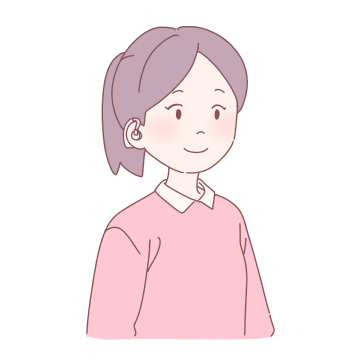 人工内耳を装着した女の子