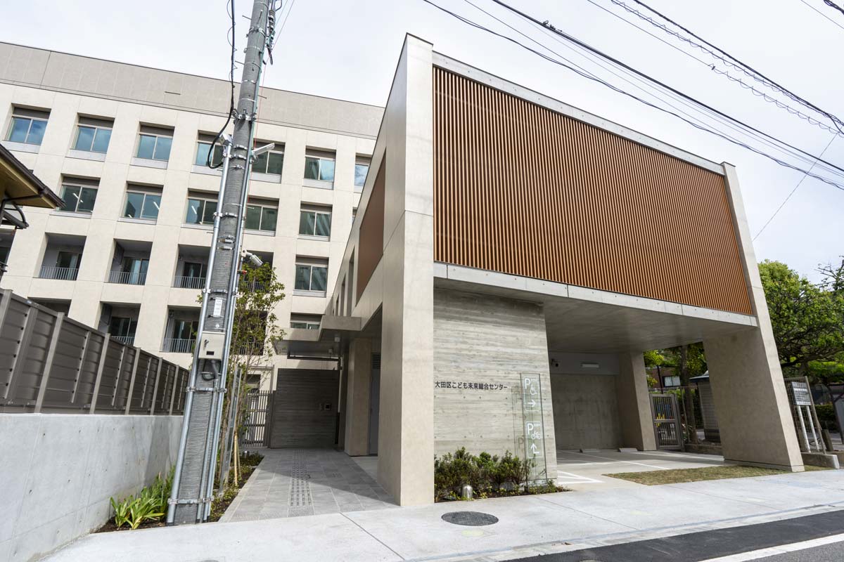 大田児童相談所の外観
