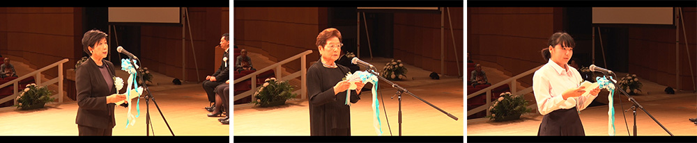 東京都戦没者追悼式の様子