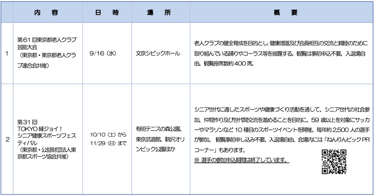 行事・催し